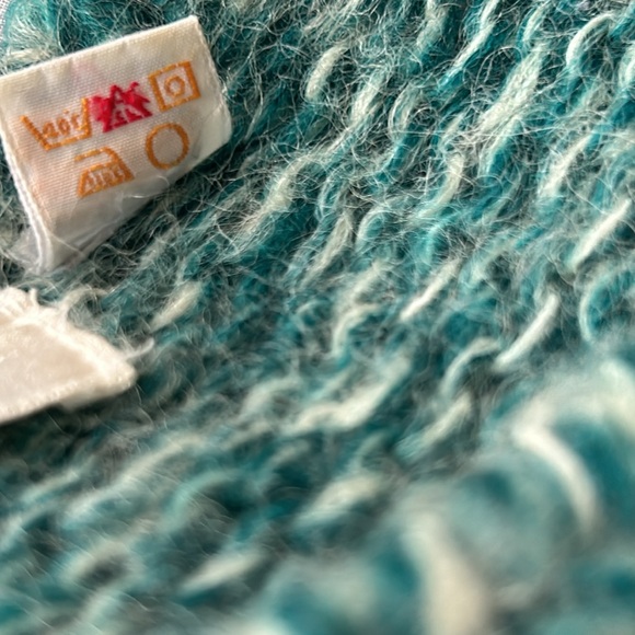 Vintage Wool Blend Conspiracy Sweater Size Medium Gorgeous Knit Pattern Korea - Picture 14 of 16